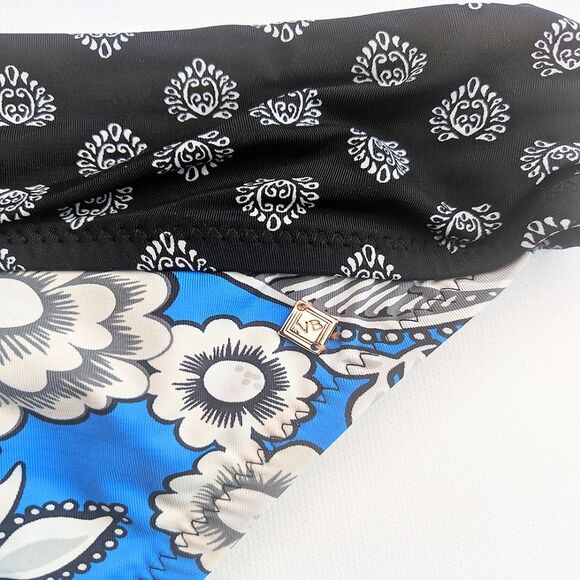 Vera Bradley Bikini Bottom Womens Lotus Leaf Piper Floral Damask Beach Summer - Picture 5 of 6